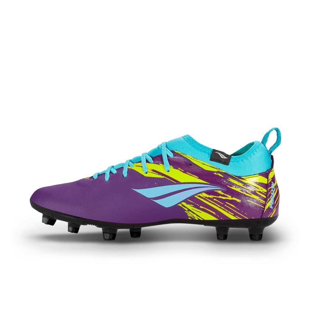 Chuteira Campo Penalty Rx Locker Y-4 Roxo/Azul/Amarelo 2