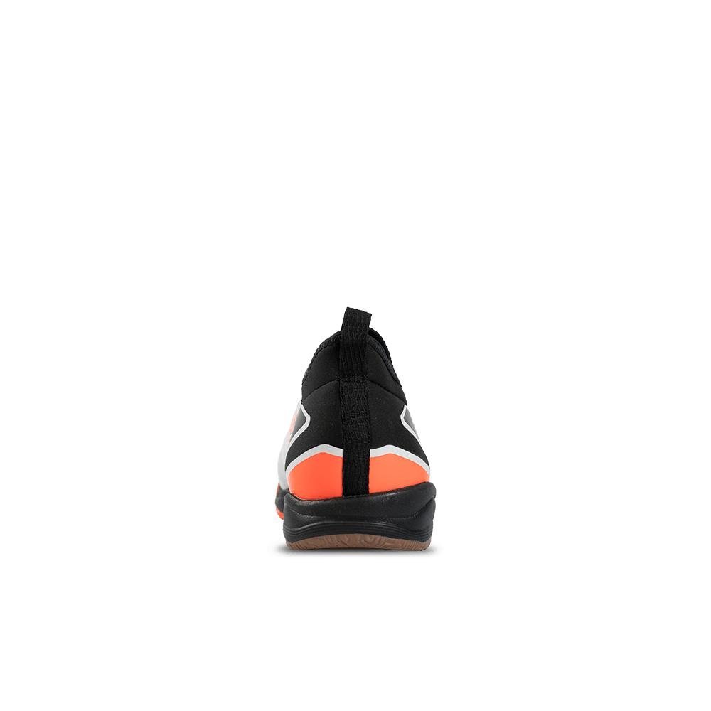 Chuteira Futsal Penalty Max 500 Locker Y-3 Branco/Preto/Laranja 5