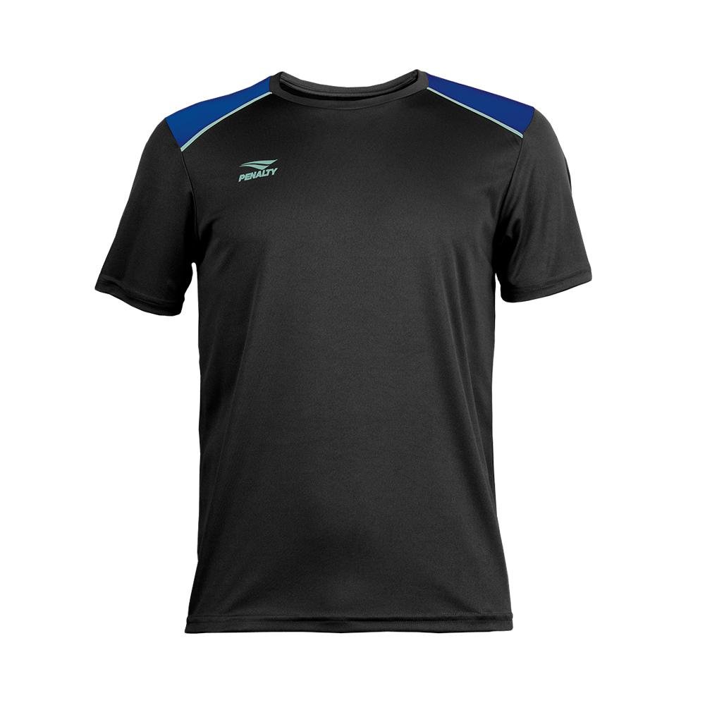 Camiseta Masculina Penalty Futebol Shoulder Preto 2