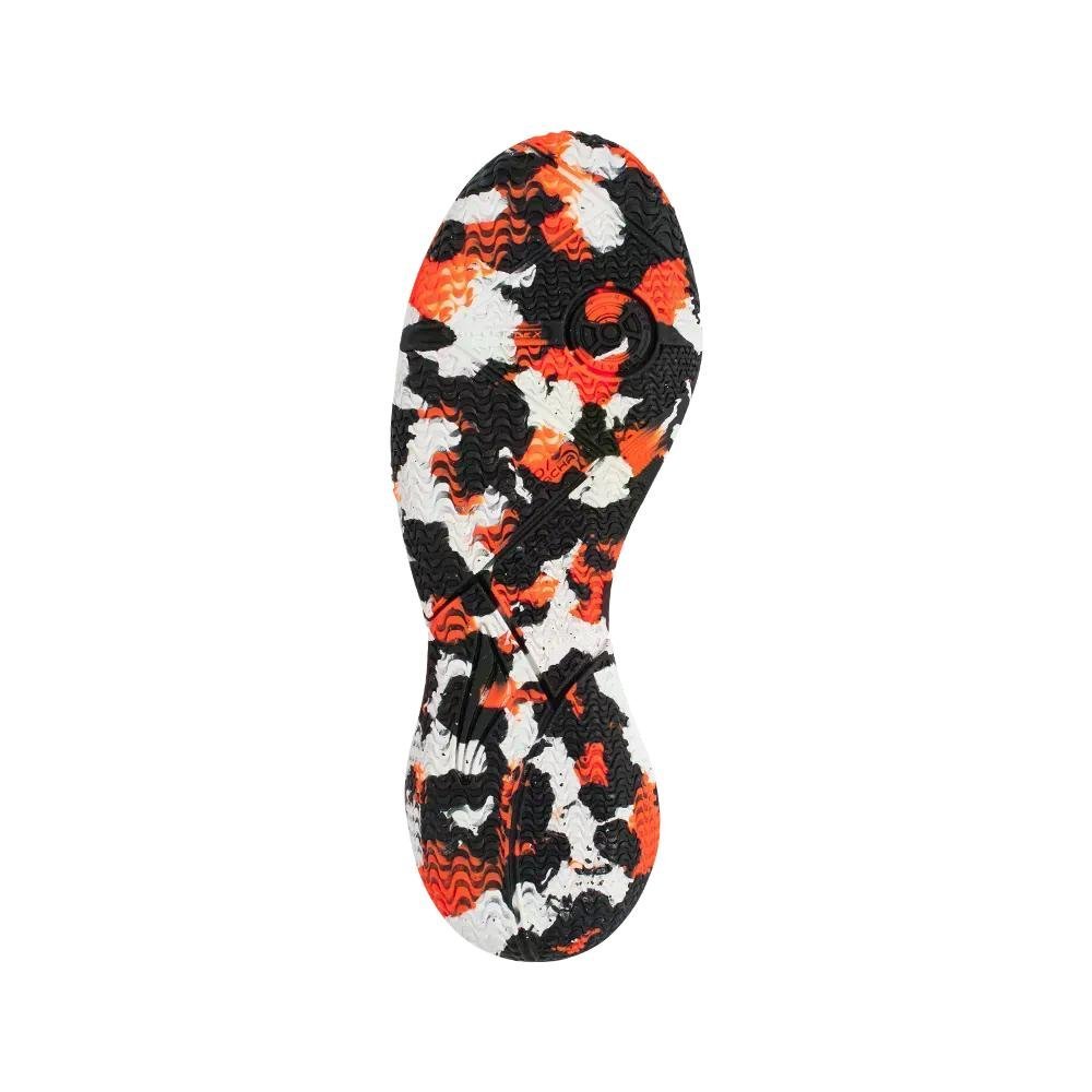 Chuteira Futsal Penalty Rx Locker Kids Y-3 Preto/Laranja/Branco 3