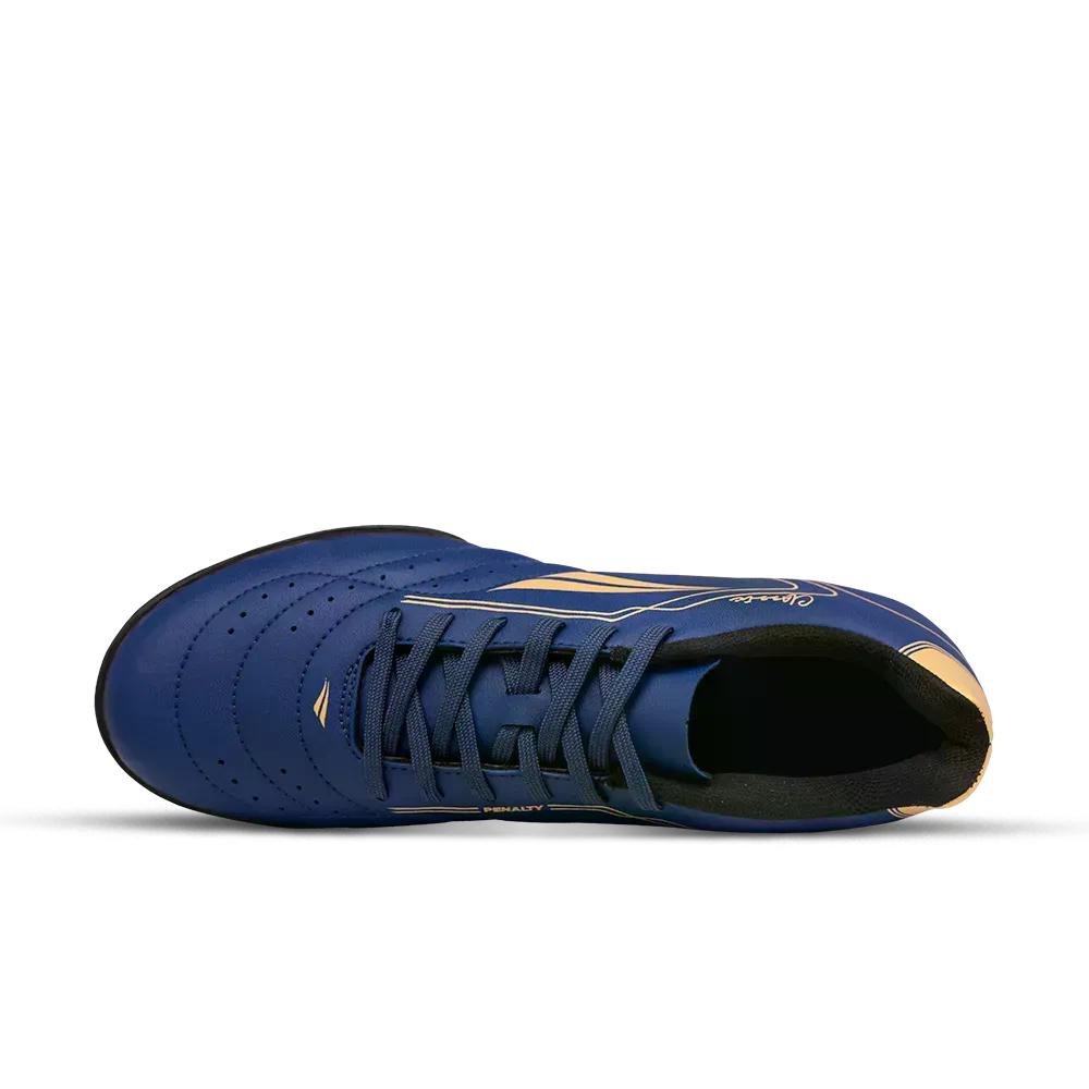 Chuteira Society Penalty Classic Y-1 Azul Marinho 3