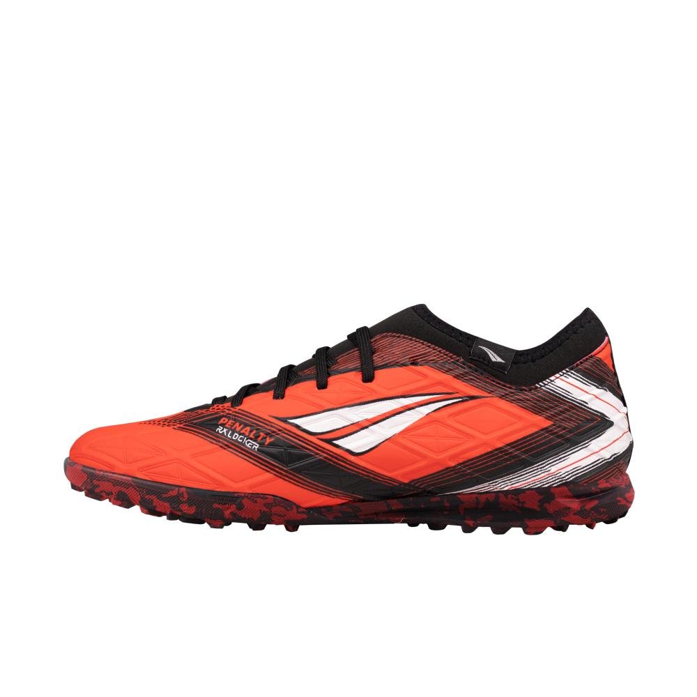 Chuteira Society Penalty Rx Locker Y-5 Laranja/Vermelho 2