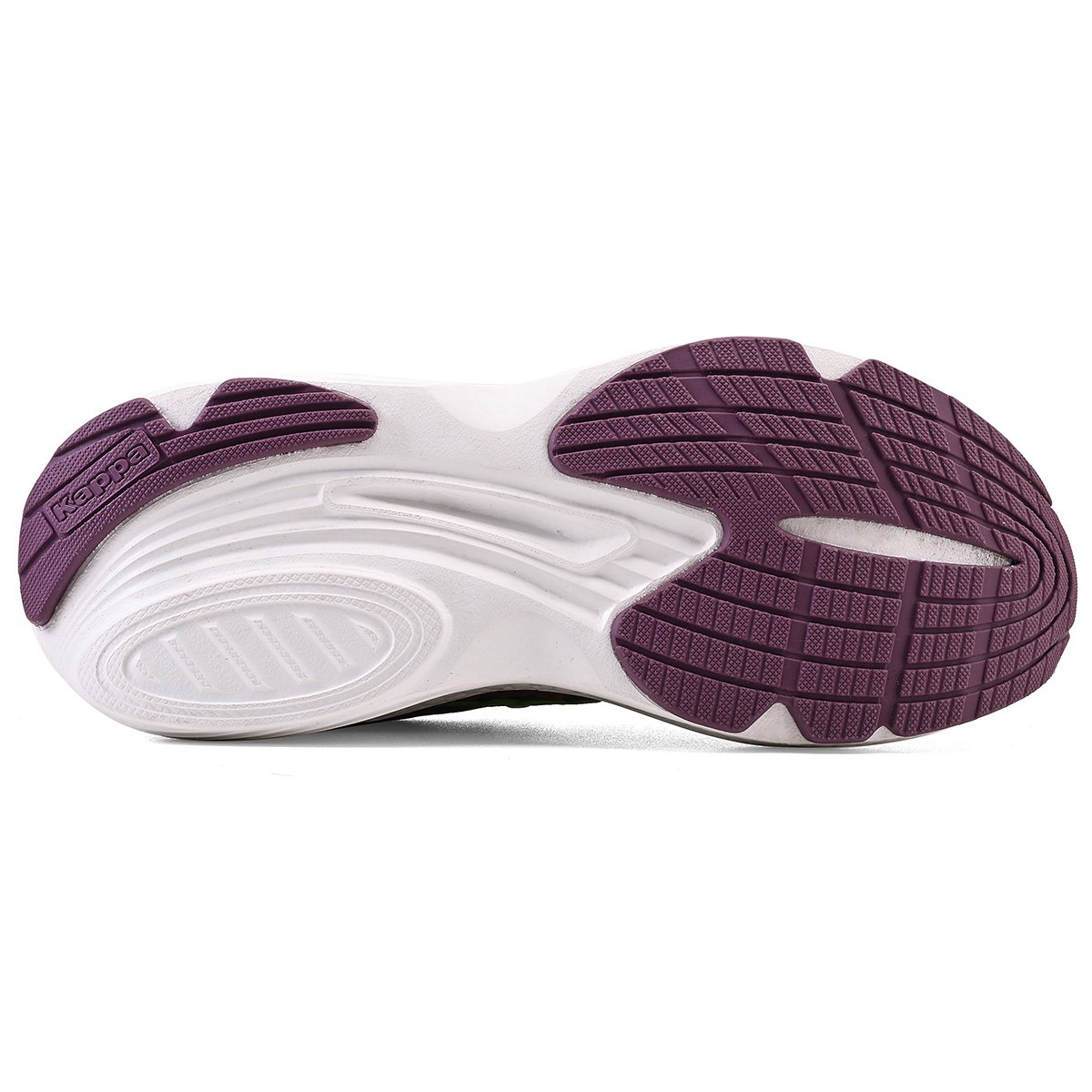 Tenis Kappa Pulse Unissex Bordô/Preto 6