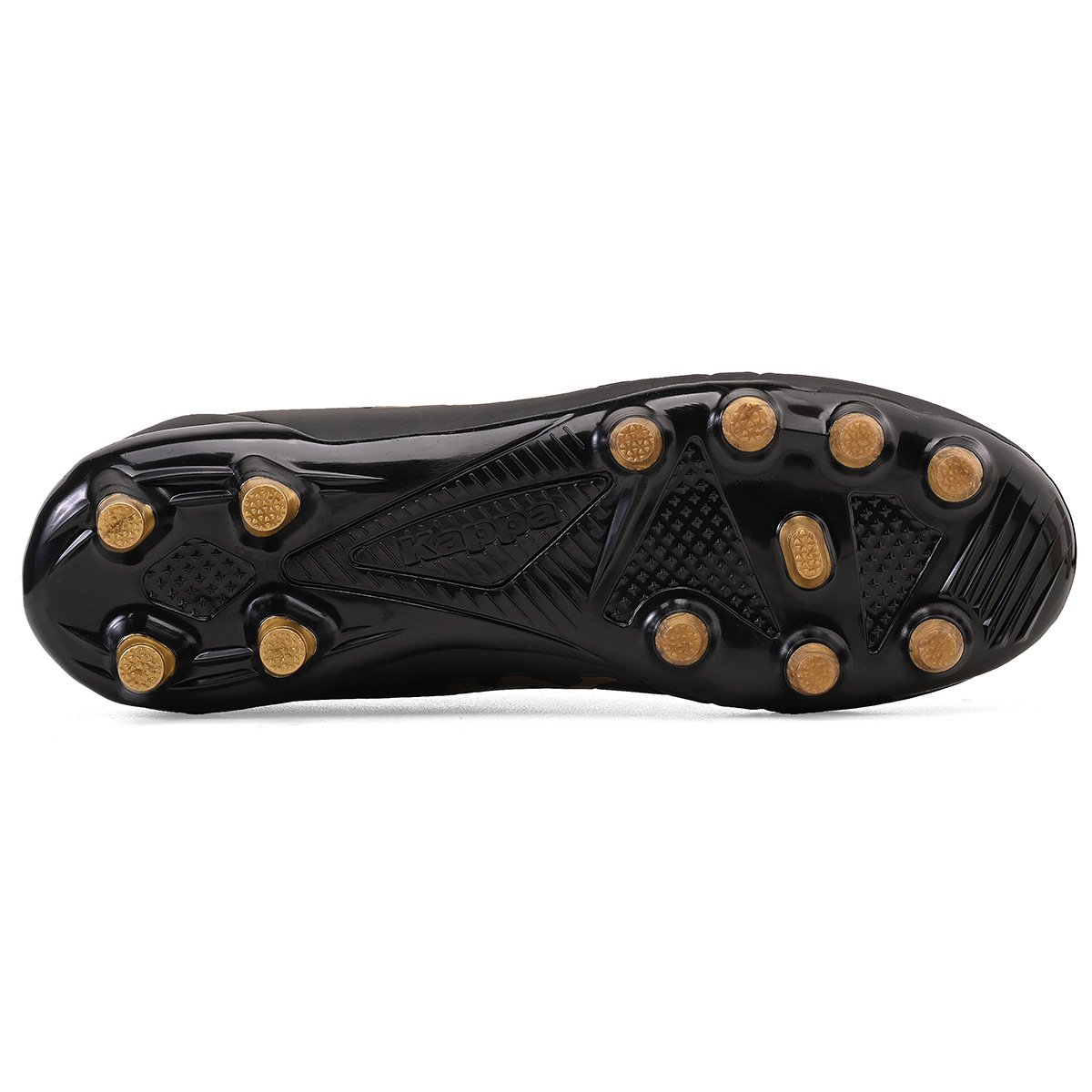 Chuteira Kappa Milan II Campo Masculino Preto/Dourado 6