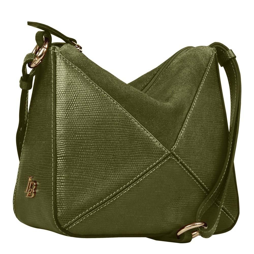 Bolsa Pequena Celine Linea Bella 5513 Faces Verde 1
