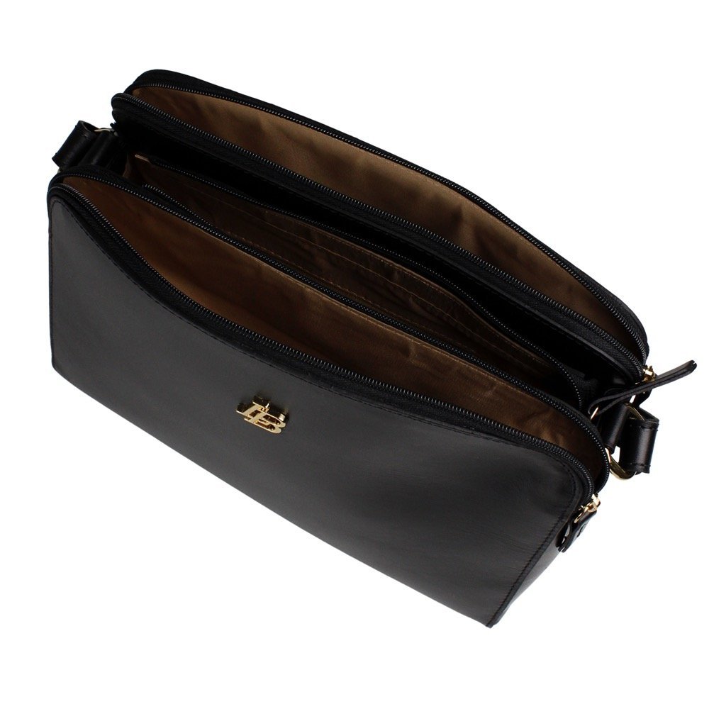 Bolsa Média Selene Linea Bella 5514 Preto 2