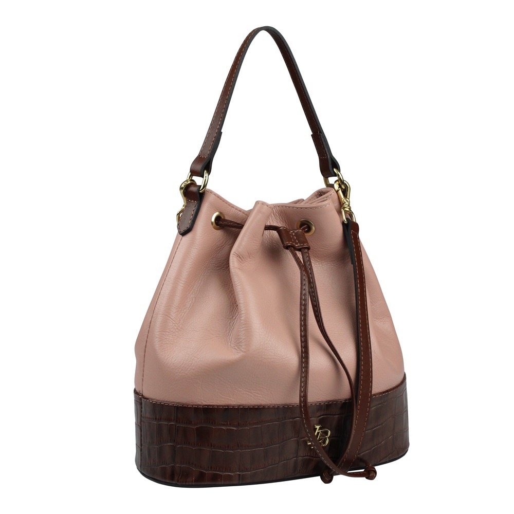Bolsa Média Elizabeth Linea Bella 5434 Bege 1