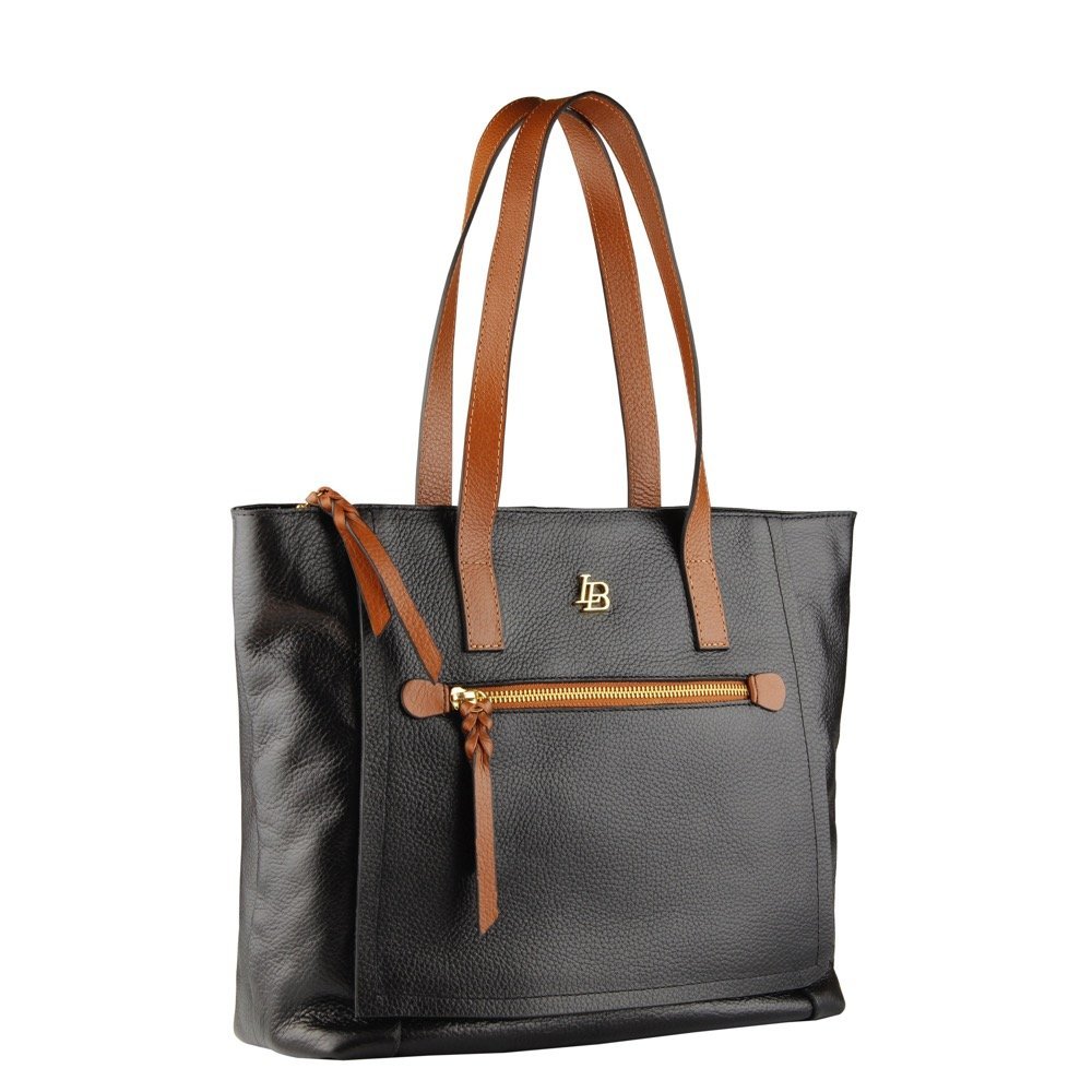 Bolsa Grande Nize Linea Bella 5548 Preto 1