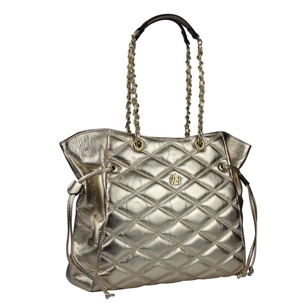 Bolsa Grande Kate Linea Bella 5422 Ouro 1