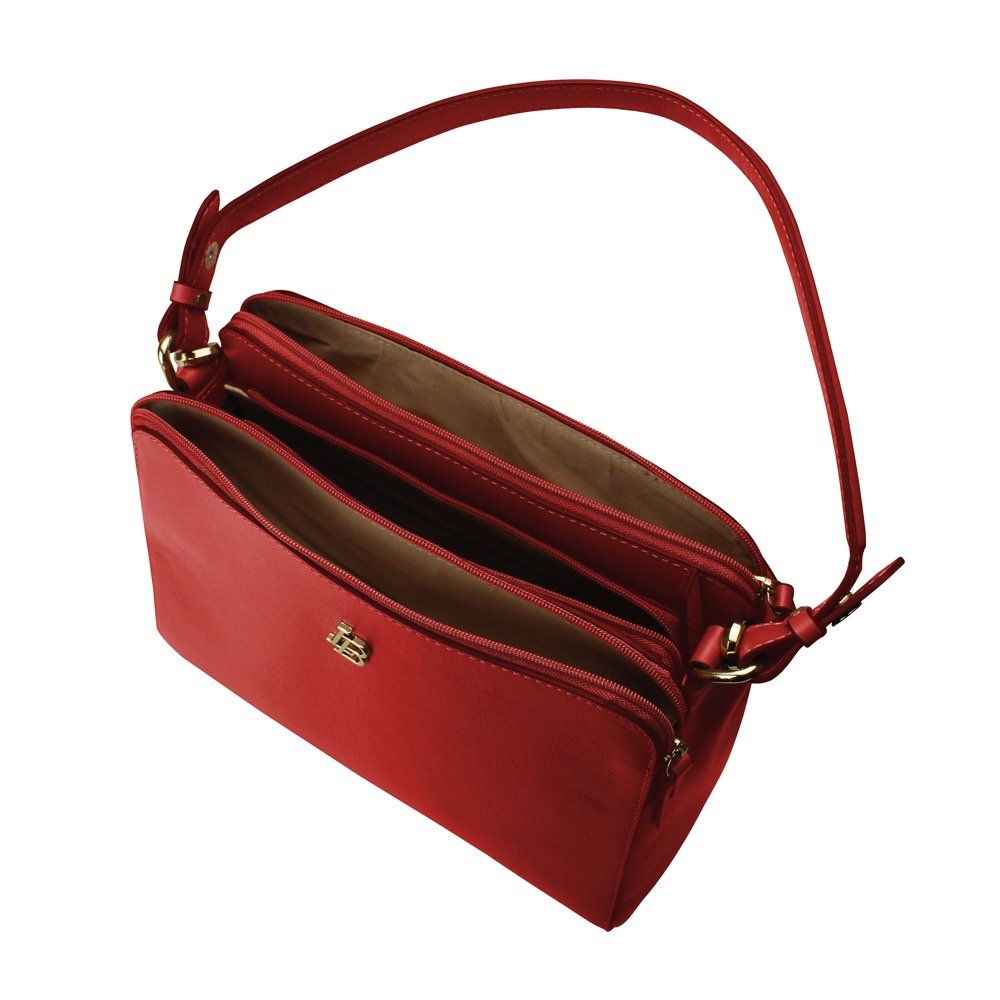 Bolsa Média Selene Linea Bella 5514 Aura Vermelho 2
