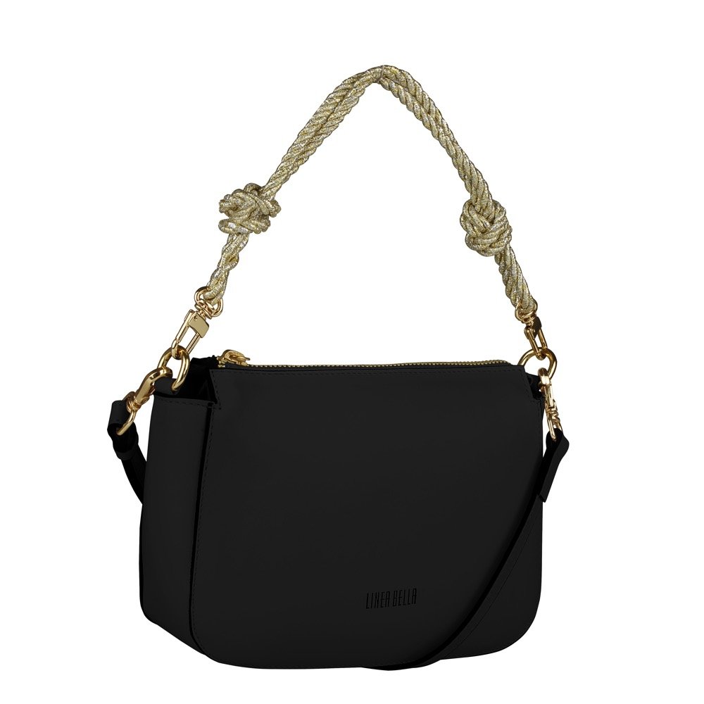 Bolsa Pequena Linea Bella 6029 Preto 1