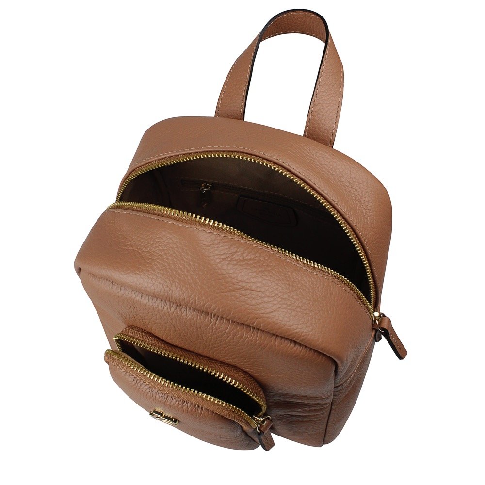 Mochila Pequena Linea Bella 6059 Marrom 2