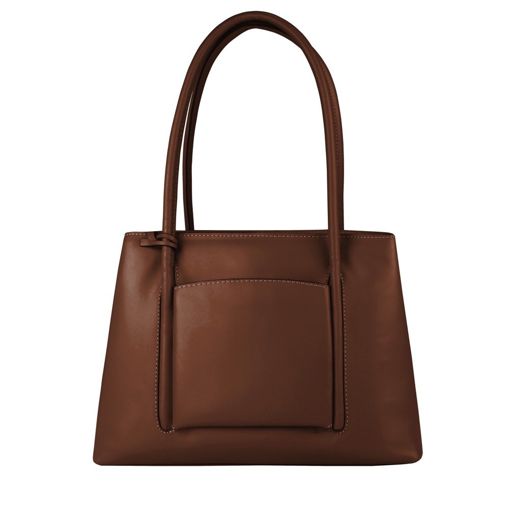 Bolsa Grande Linea Bella 6030 Marrom Escuro 3