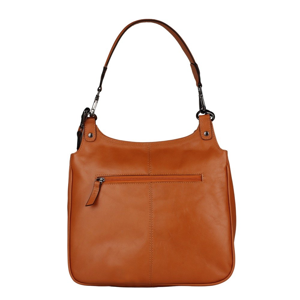 Bolsa Grande Iris Linea Bella 5541 Laranja 3