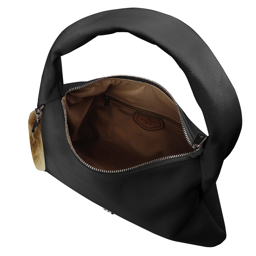 Bolsa Grande Linea Bella 6058 Preto 2