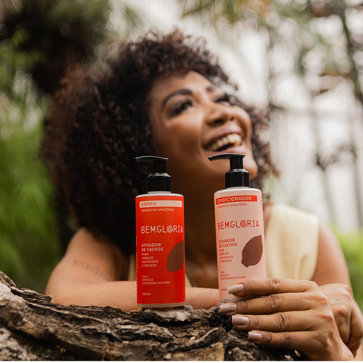 Condicionador Ativador de Cachos - BemGloria 200mL 200ml 4