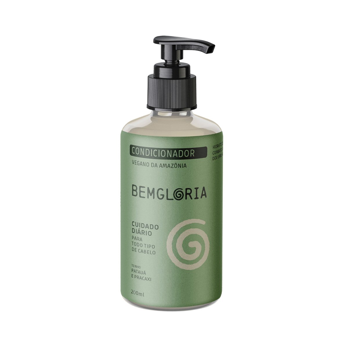 Condicionador para todos os tipos de cabelo. Vegano da Amazônia - Bemgloria 250ml