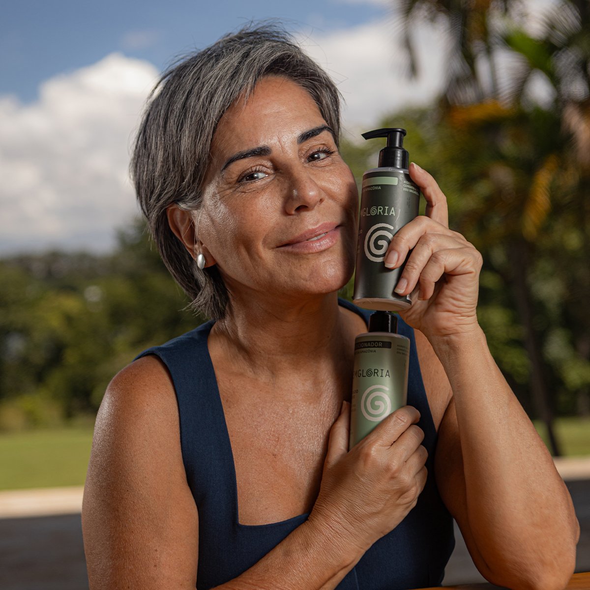 Kit Shampoo e Condicionador para todos os tipos de cabelo - Bemgloria 250ml ÚNICO 4