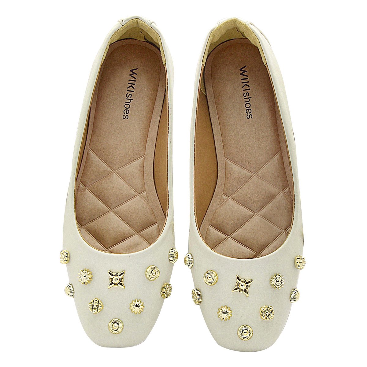 Sapatilha Wiki com Apliques Metalicos - Estilo marcante, conforto e atitude para qualquer ocasiao Off White 3
