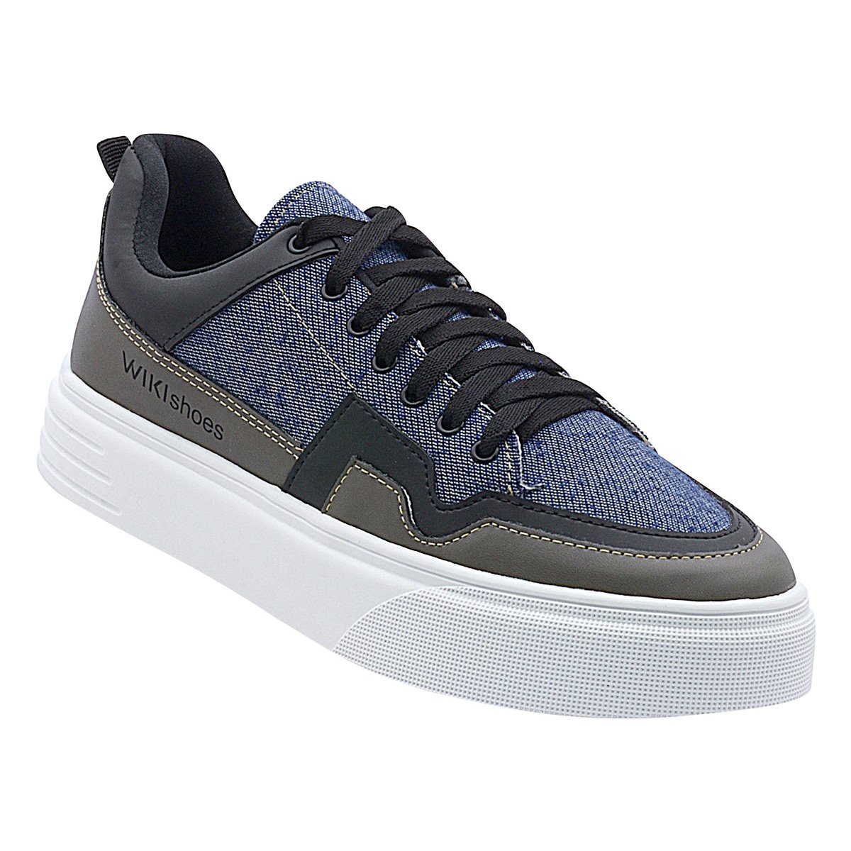 Tenis Casual Feminino Wikishoes Moderno e Confortavel Marinho 4