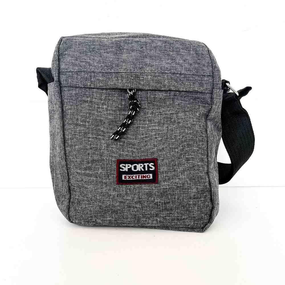 Bolsa Cinza Transversal Sport Exciting 0000000000232