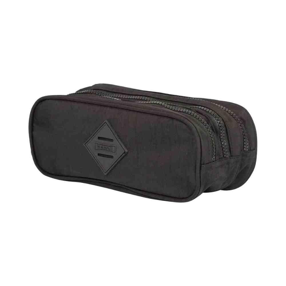 Estojo Escolar Crinkle Preto 075726-01 Preto 3