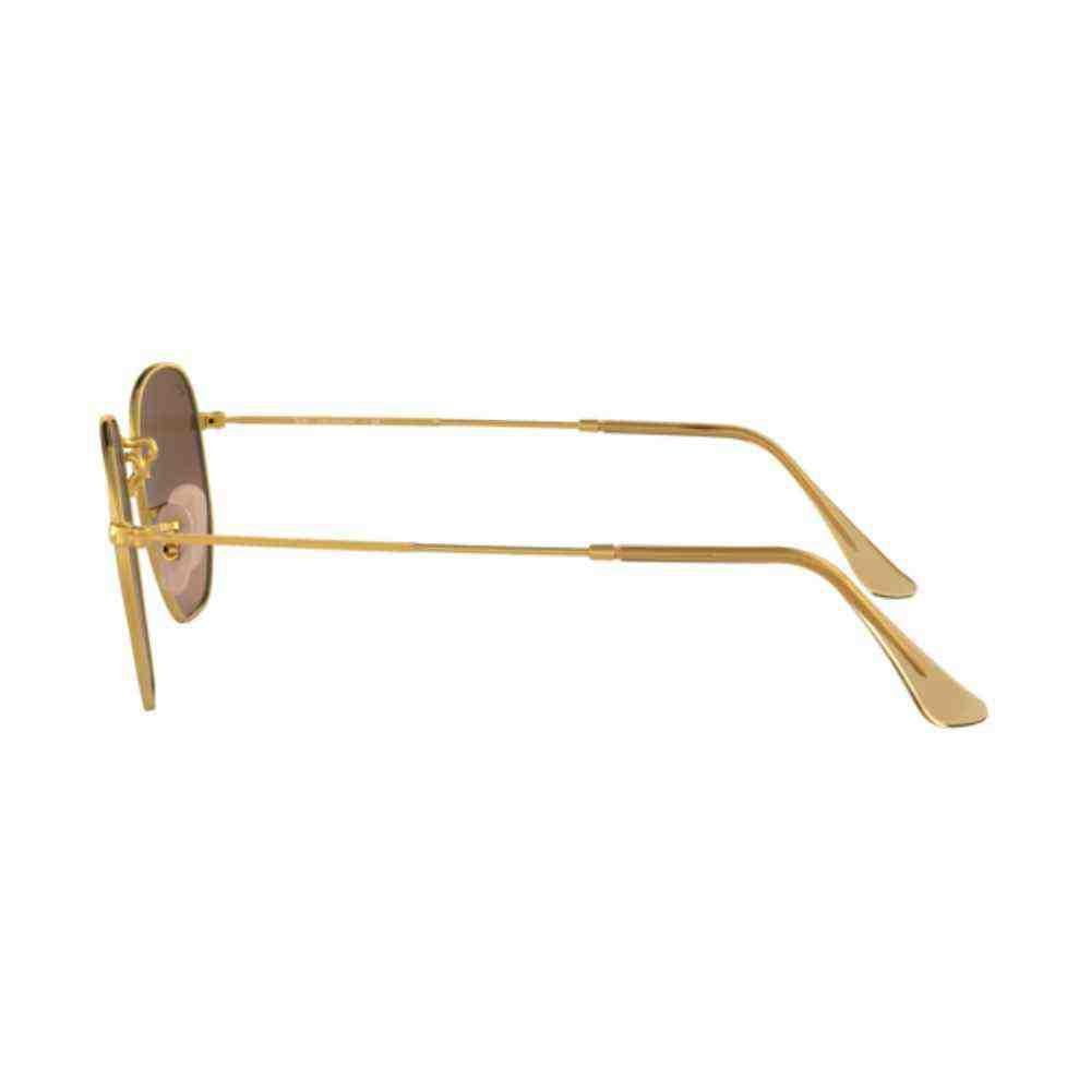 Óculos de Sol Ray-Ban Hexagonal Dourado 0RB3548NL 91244354 Dourado 3
