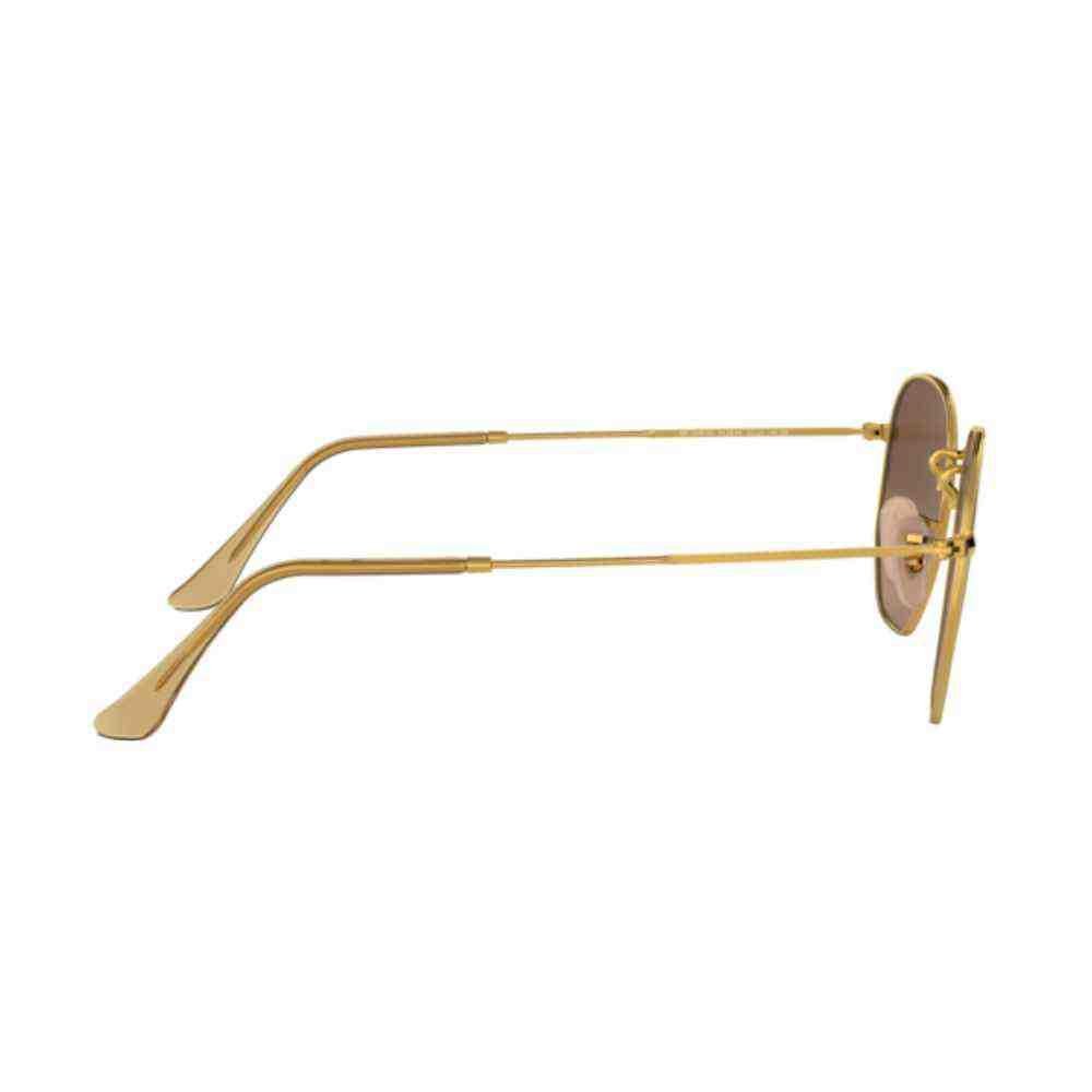 Óculos de Sol Ray-Ban Hexagonal Dourado 0RB3548NL 91244354 Dourado 5
