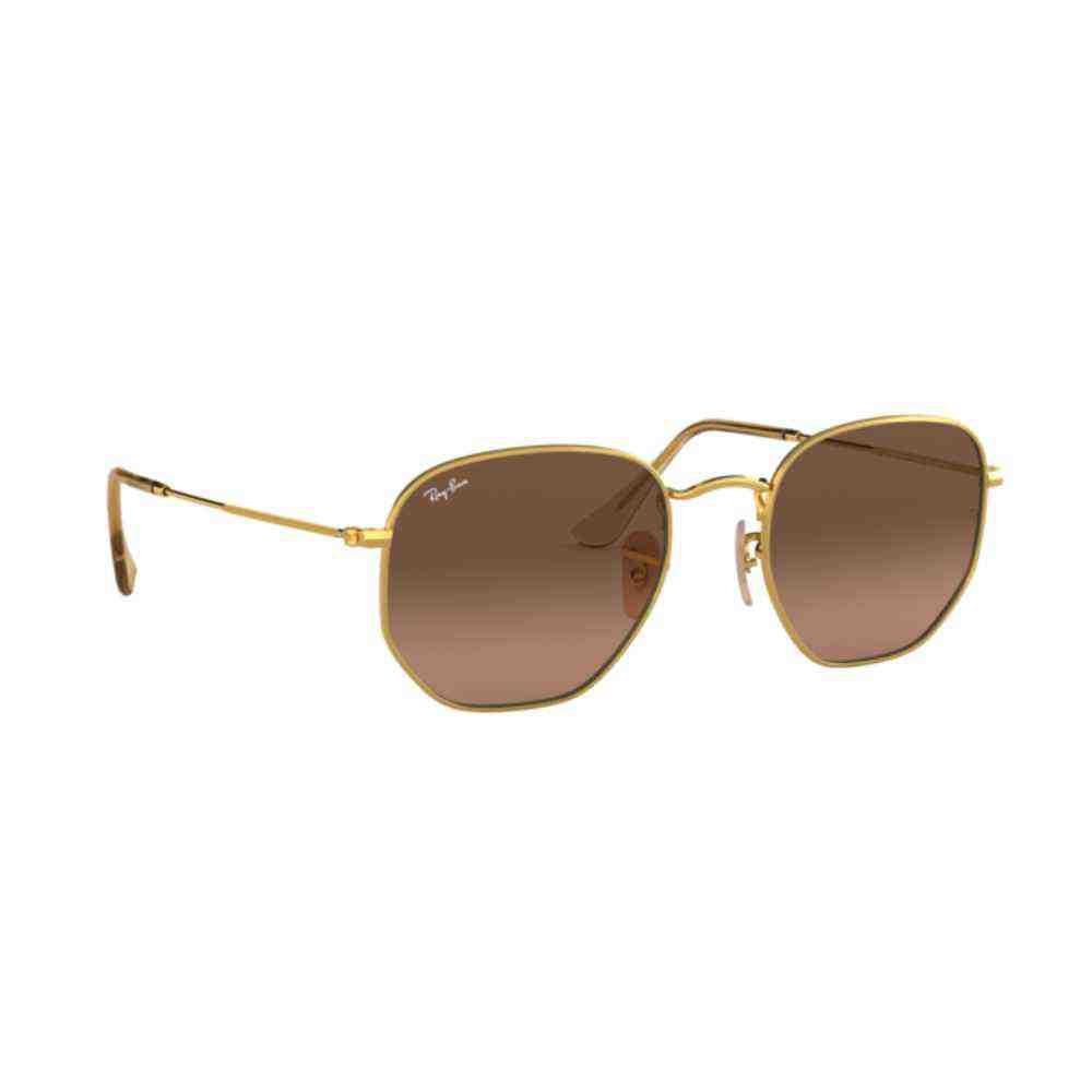 Óculos de Sol Ray-Ban Hexagonal Dourado 0RB3548NL 91244354 Dourado 6