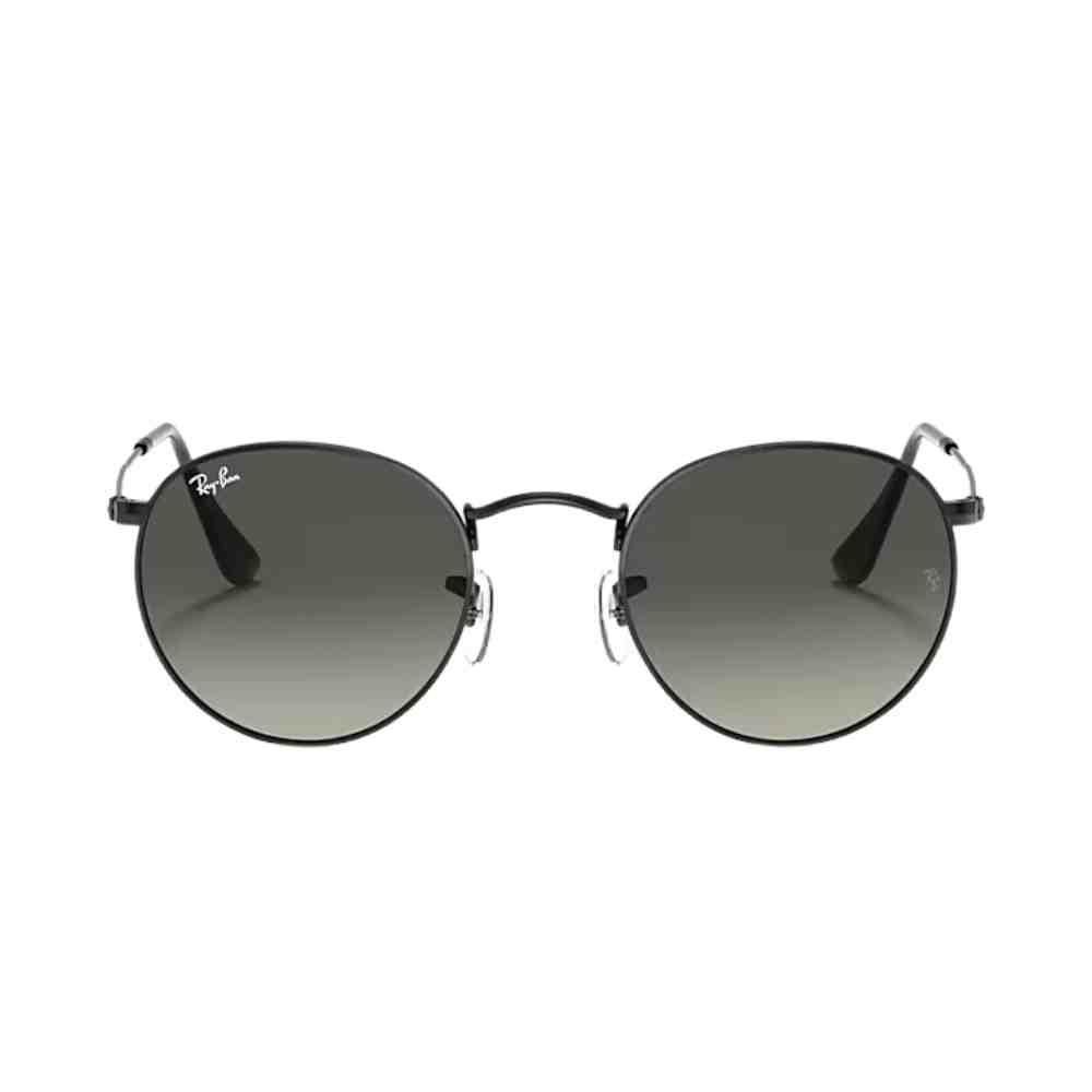 Óculos de Sol Ray Ban Round Metal Preto 0RB3447NL 002/7153 Preto