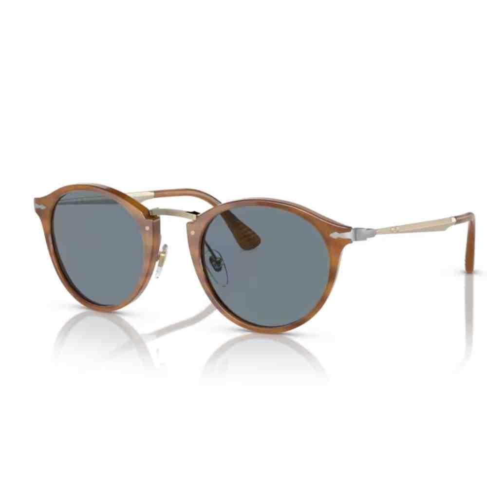 Óculos de Sol Persol Sartoria Marrom Listrado 0PO3166S 960/5 Marrom 2
