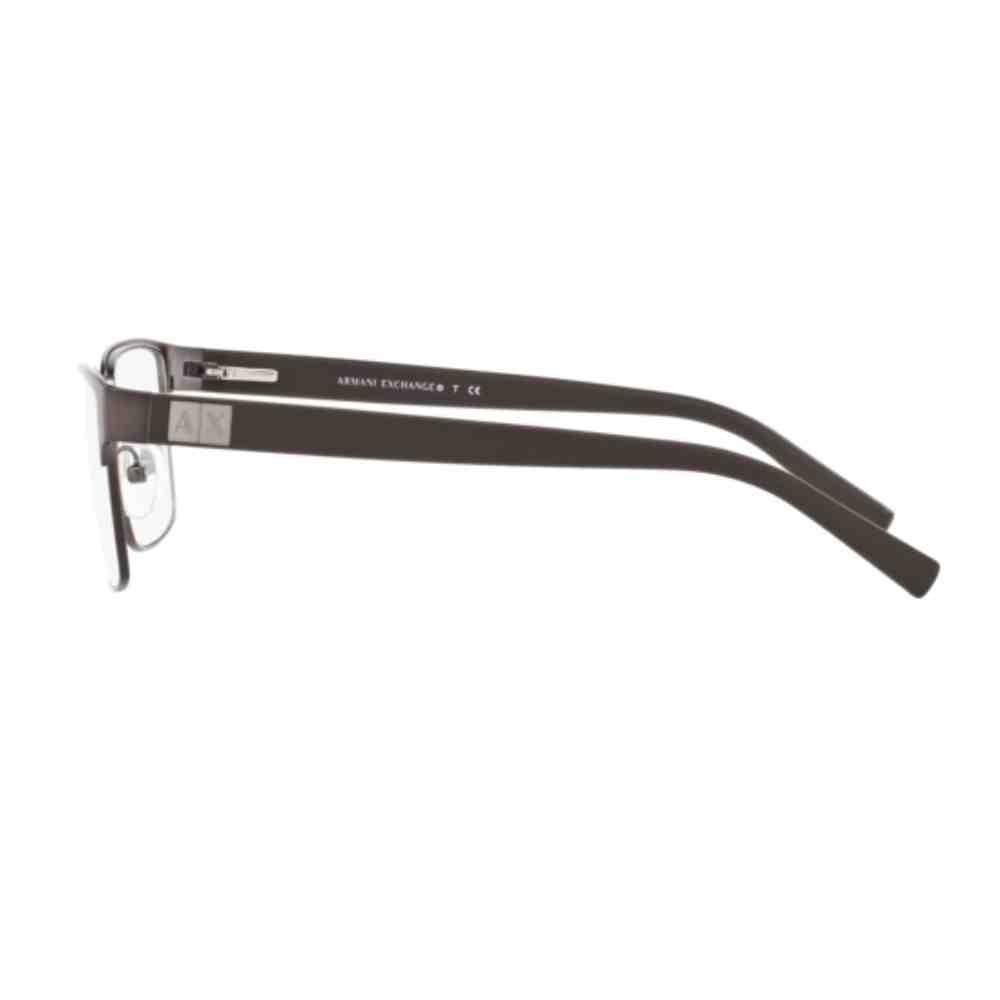 Armação de Grau Armani Exchange Quadrado Chumbo 0AX1019L 608 Marrom 3