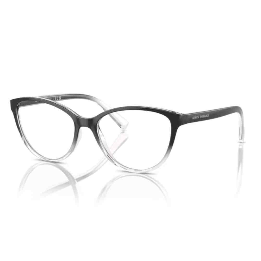 Armação de Grau Armani Exchange Preto Cinza 0AX3053 825553 Preto 2