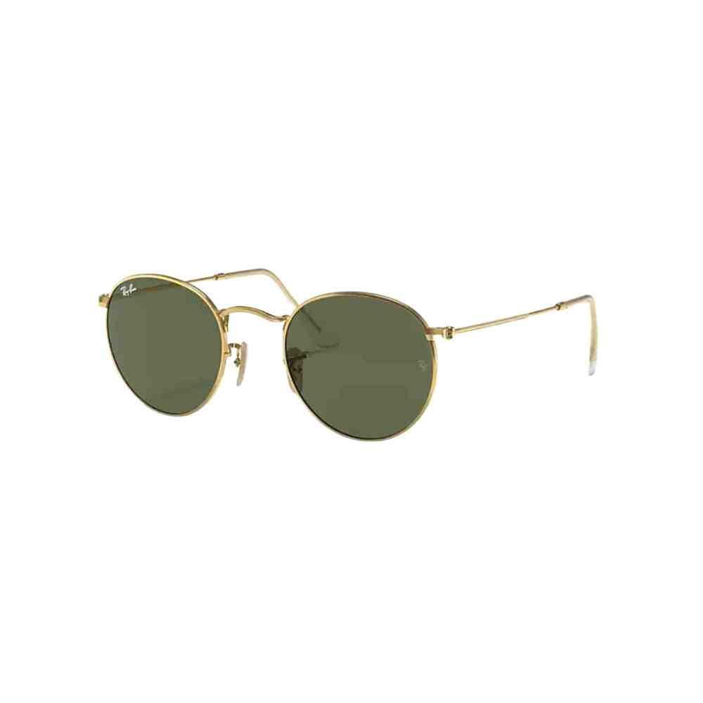 Óculos de Sol Ray-Ban Round Dourado 0RB3447NL 001 53 Dourado 2
