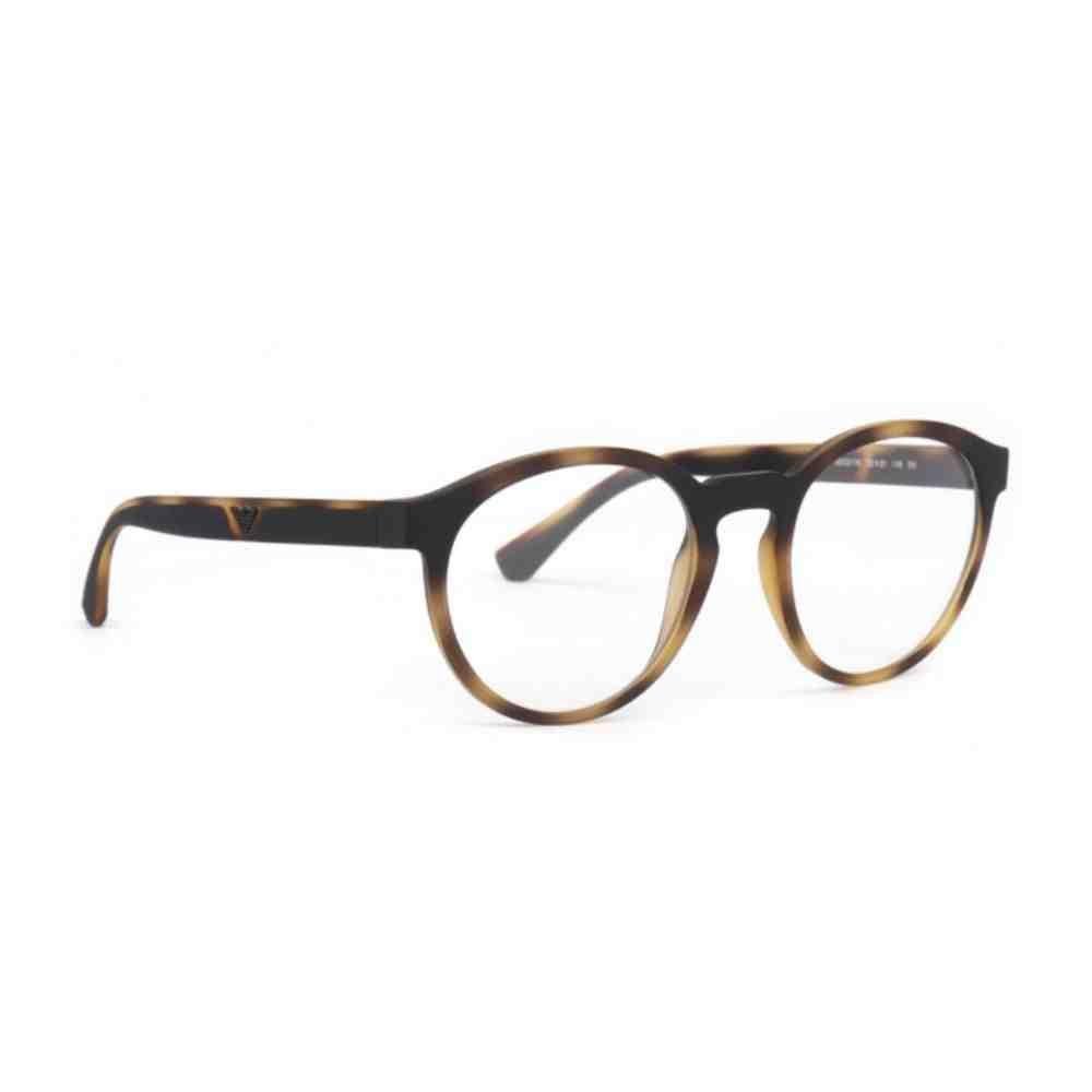 Óculos Clip-On 2 em 1 Emporio Armani Havana 0EA4152 58021W52 Marrom/Preto 3