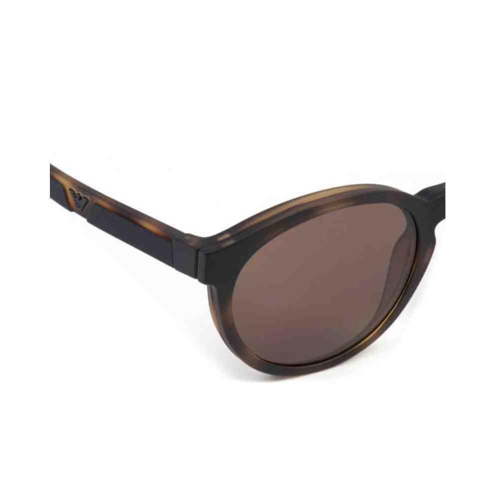 Óculos Clip-On 2 em 1 Emporio Armani Havana 0EA4152 58021W52 Marrom/Preto 4