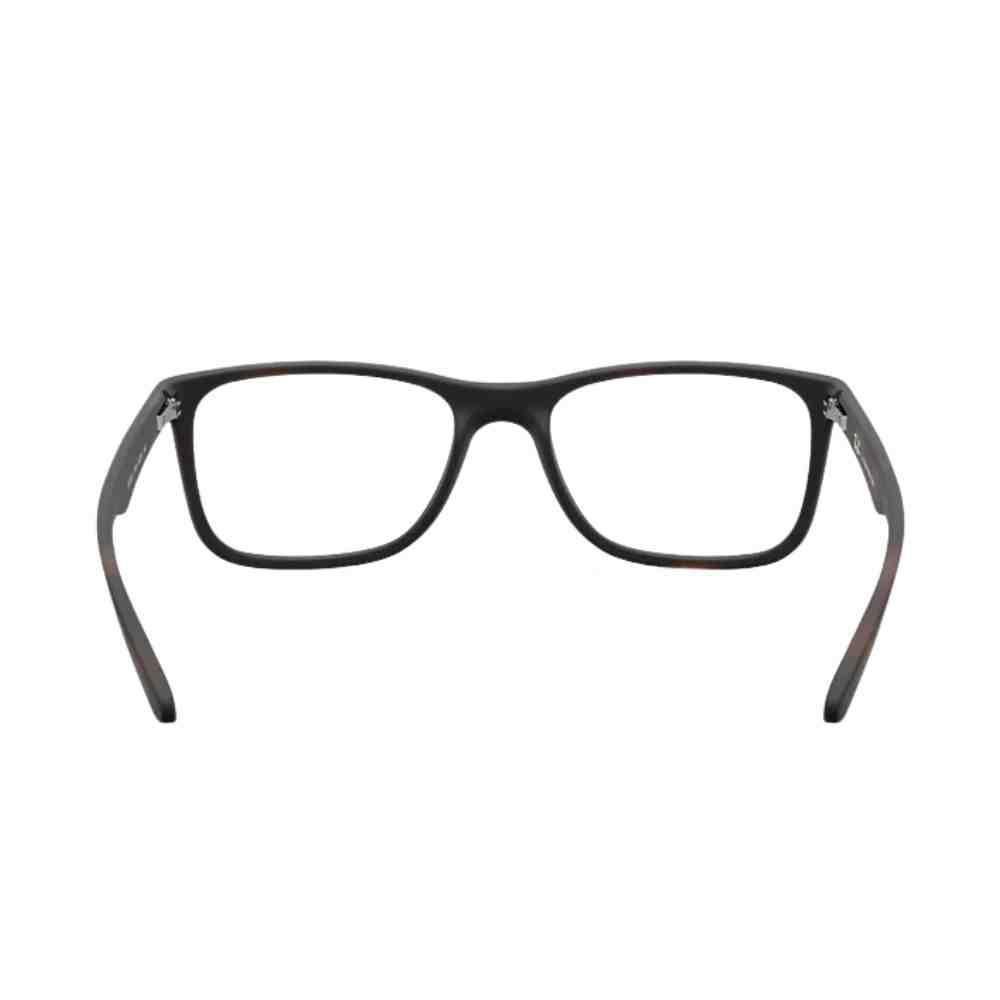 Óculos de Grau Ray-Ban Retangular Preto 0RX7027L 5924 56 Preto 3