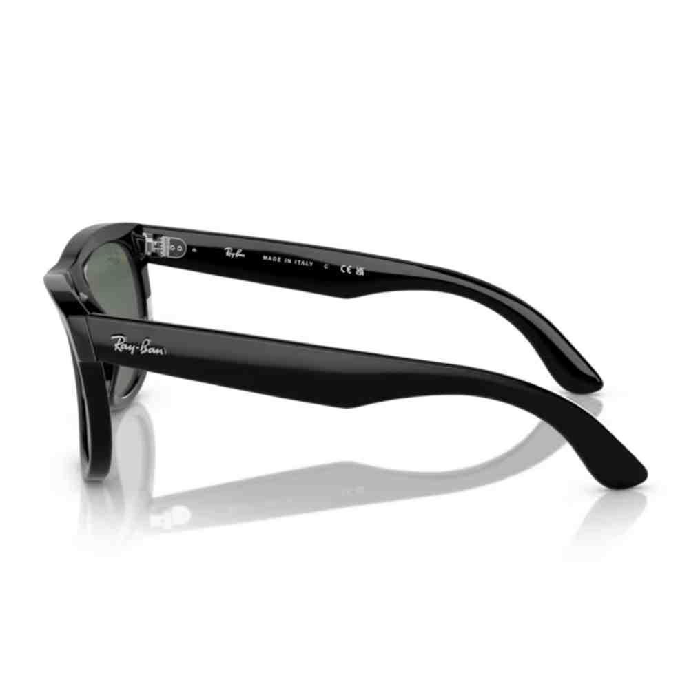 Óculos de Sol Ray-Ban Wayfarer Reverse Preto 0RBR0502S 6677V Preto 3