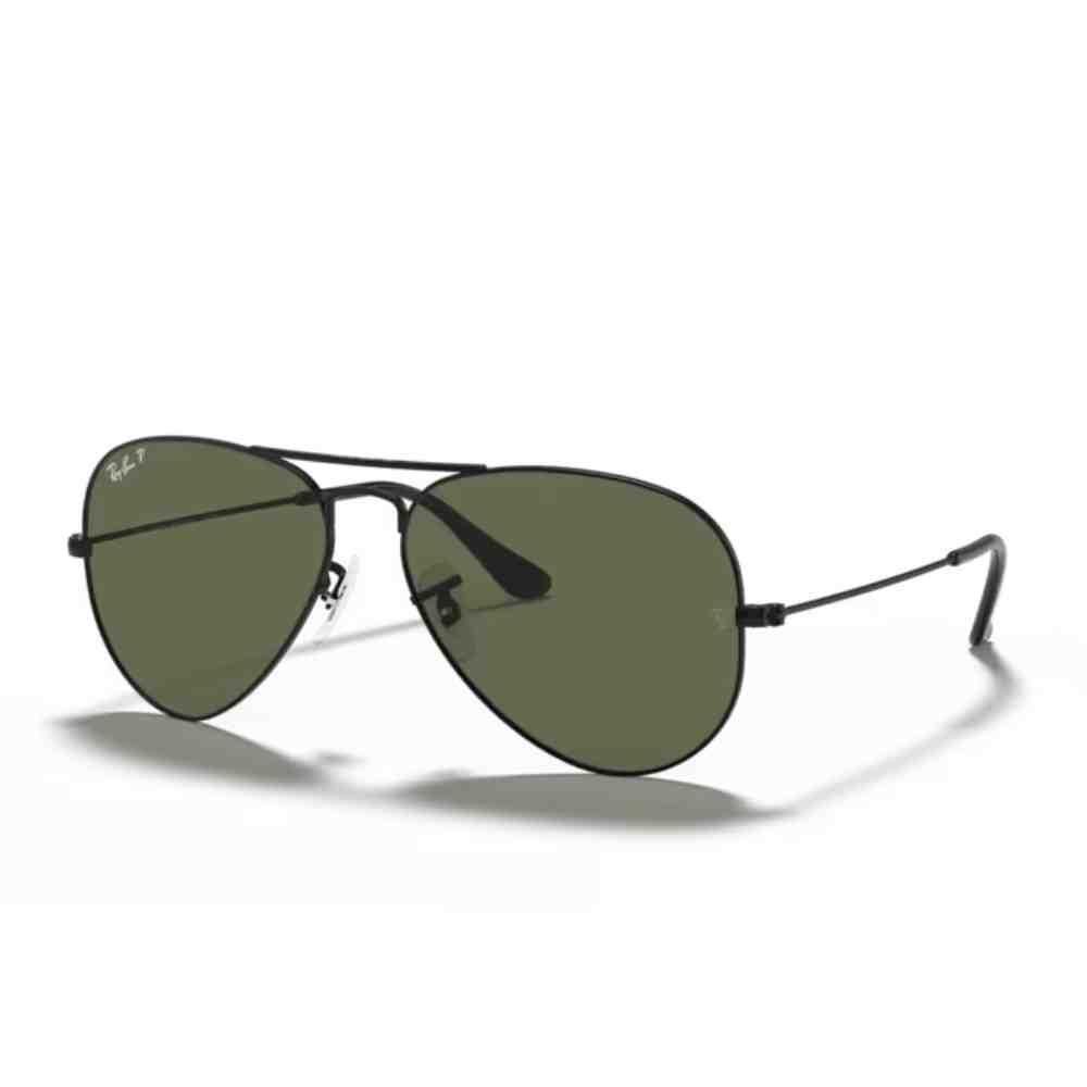 Óculos de Sol Ray-Ban Aviator Preto 0RB3025L 002/5858 Preto 2