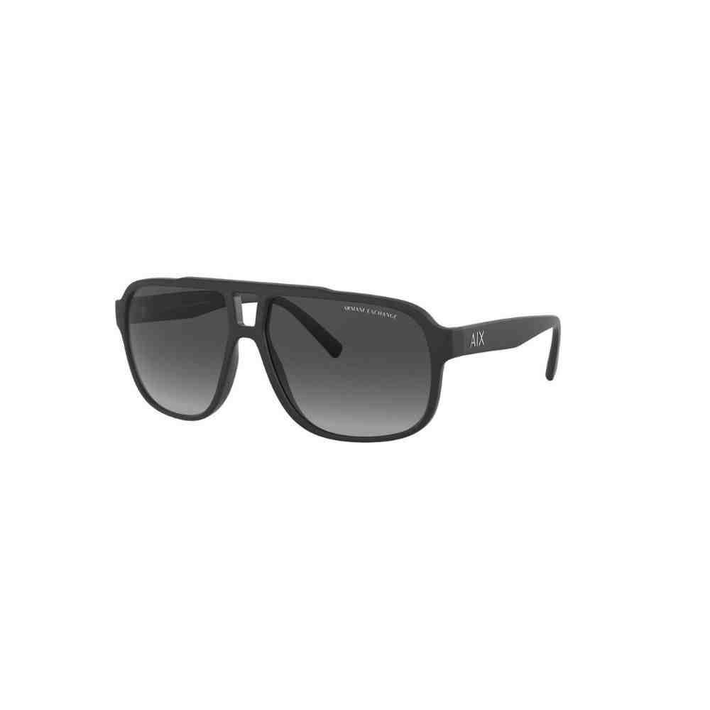 Óculos de Sol Armani Exchange Preto Fosco 0AX4104S 80788G61 Preto 2