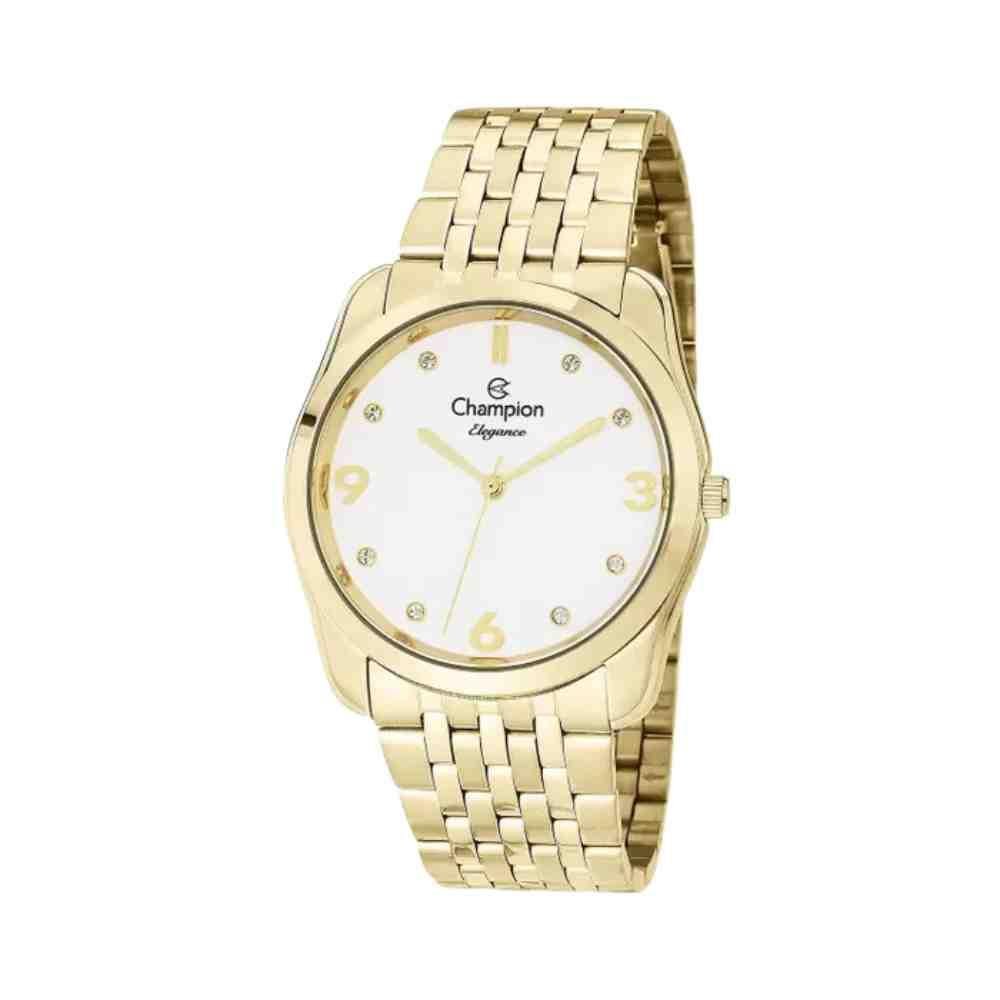 Kit Relógio Champion Dourado Feminino CN25341W Dourado 2