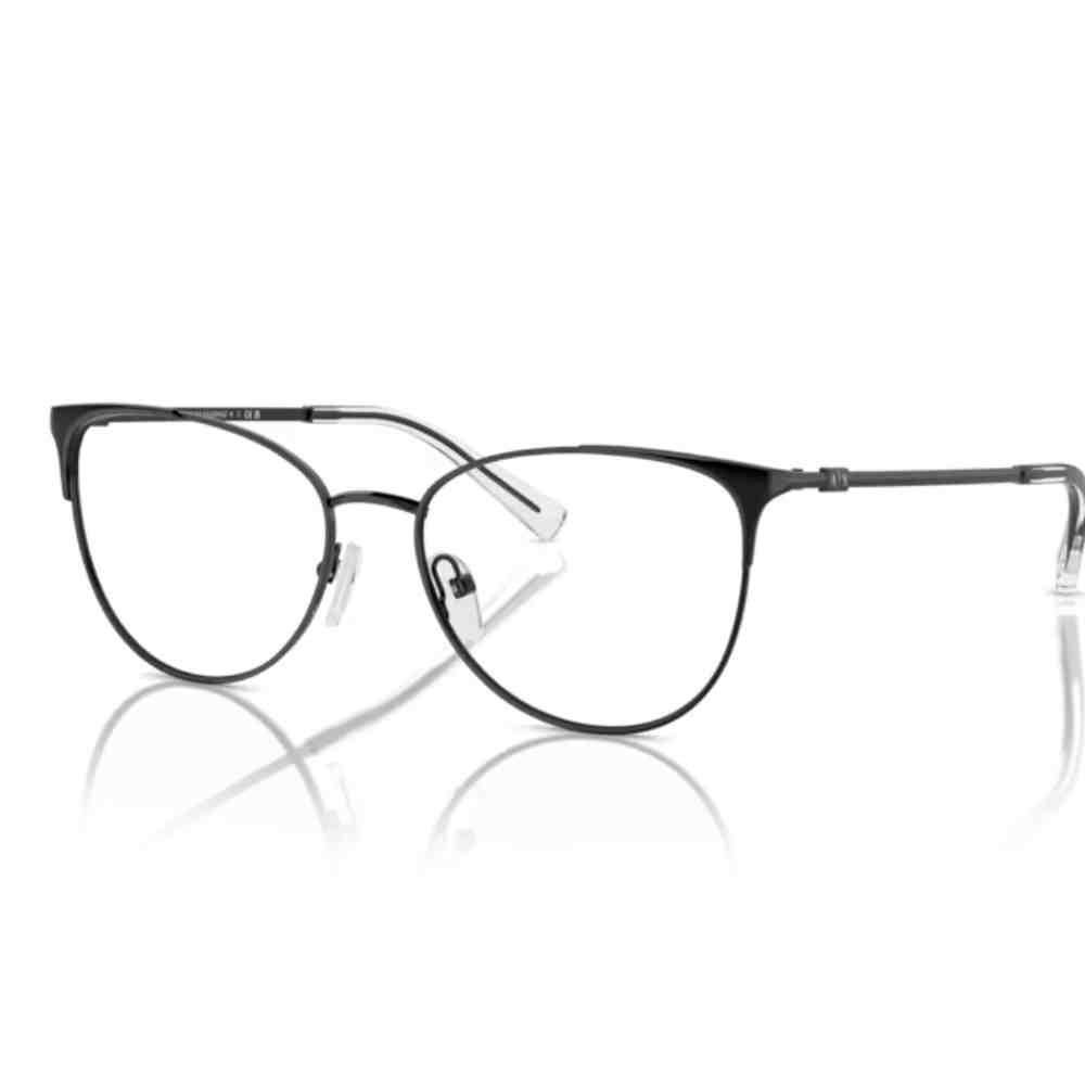 Armação de Grau Armani Exchange Gatinho Preto 0AX1034 6000 Preto 2