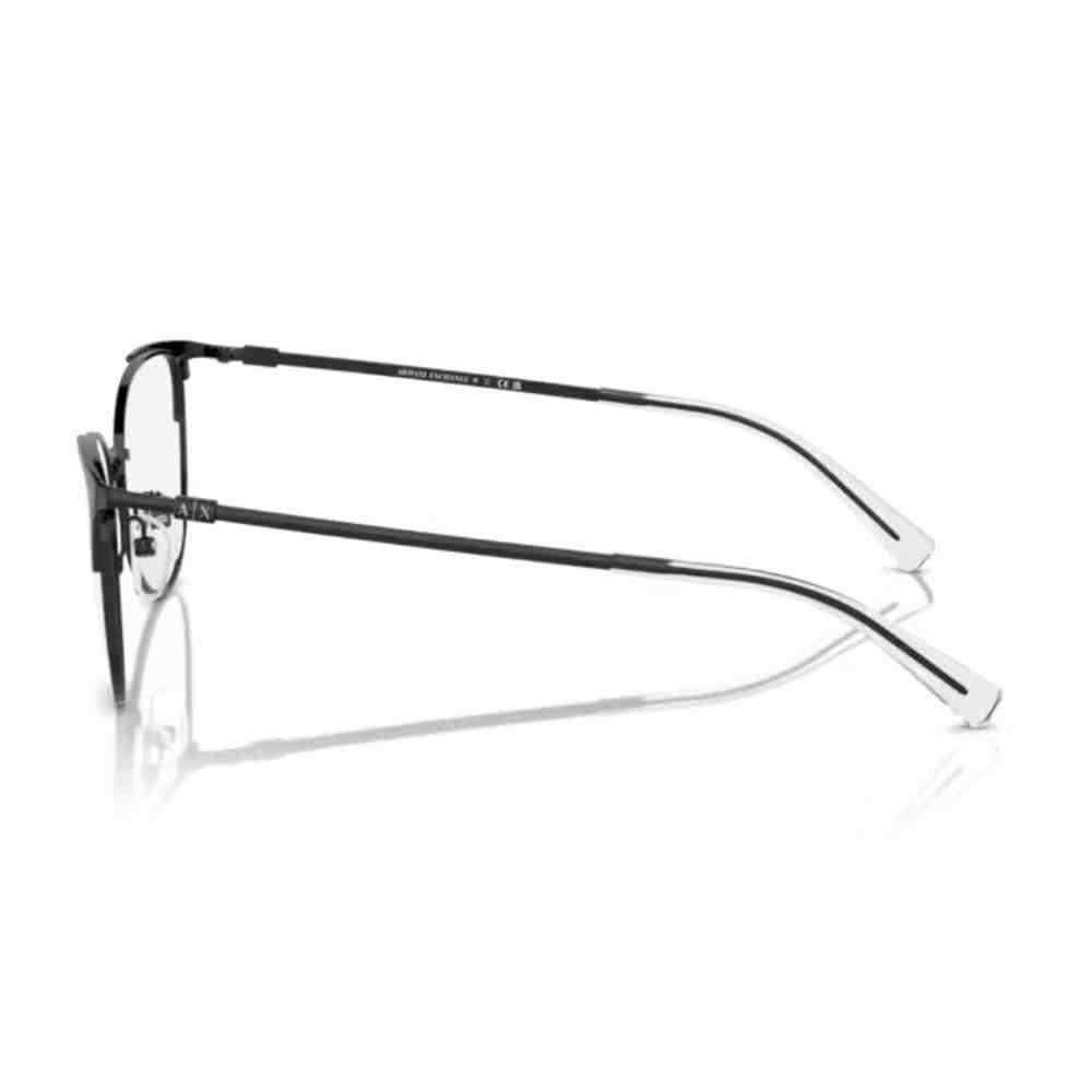 Armação de Grau Armani Exchange Gatinho Preto 0AX1034 6000 Preto 3