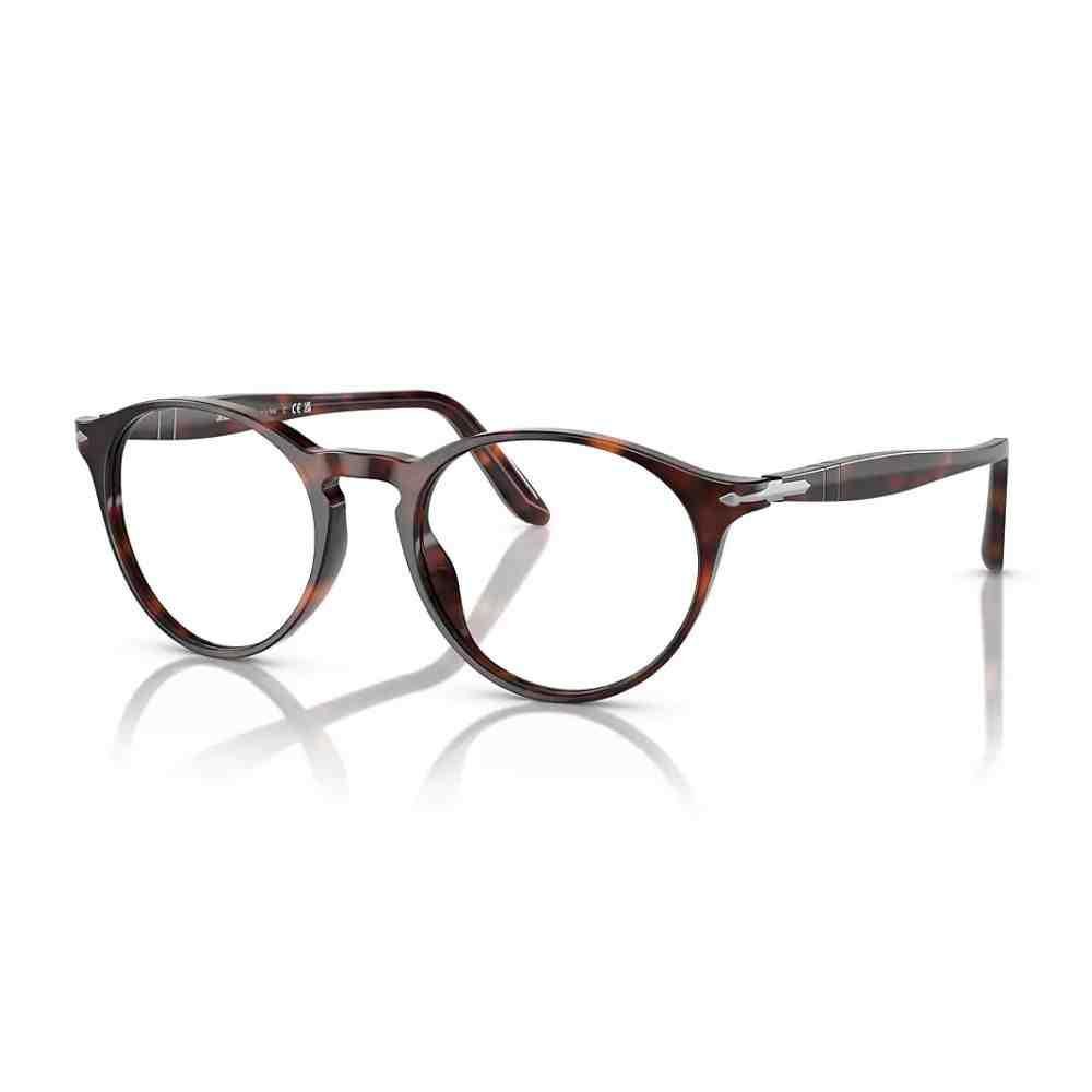 Armação de Grau Persol Phantos Havana 0PO3092V 9015 50 Marrom 2