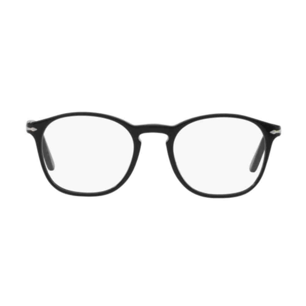 Armação de Grau Persol Preto 0PO3007V 95 52