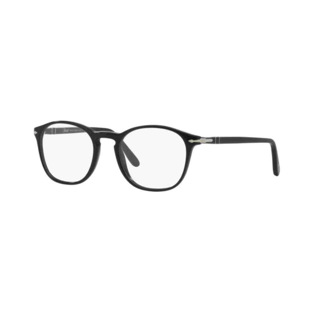 Armação de Grau Persol Preto 0PO3007V 95 52 Preto 2