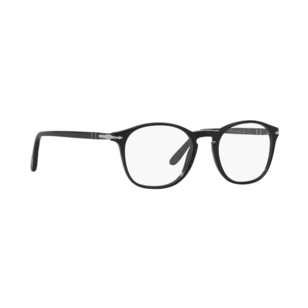 Armação de Grau Persol Preto 0PO3007V 95 52 Preto 6