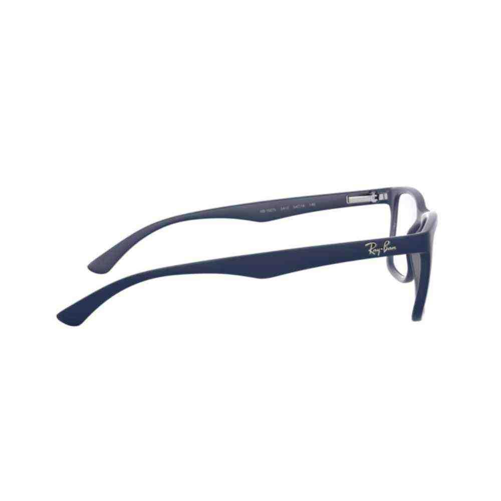 Armação de Grau Ray-Ban Retangular Azul 0RX7027L 5412 56 Azul Marinho 5