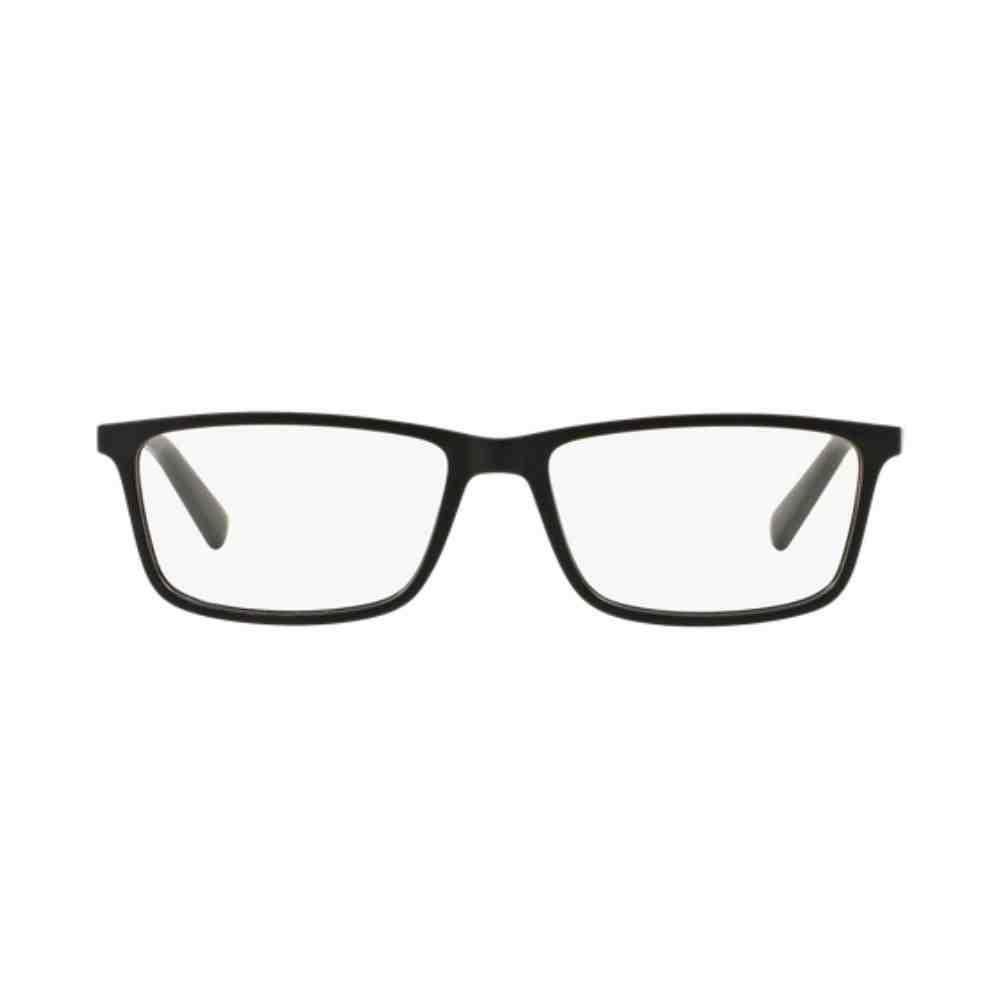 Armação de Grau Armani Exchange Retangular Preto 0AX3027L 8078 55