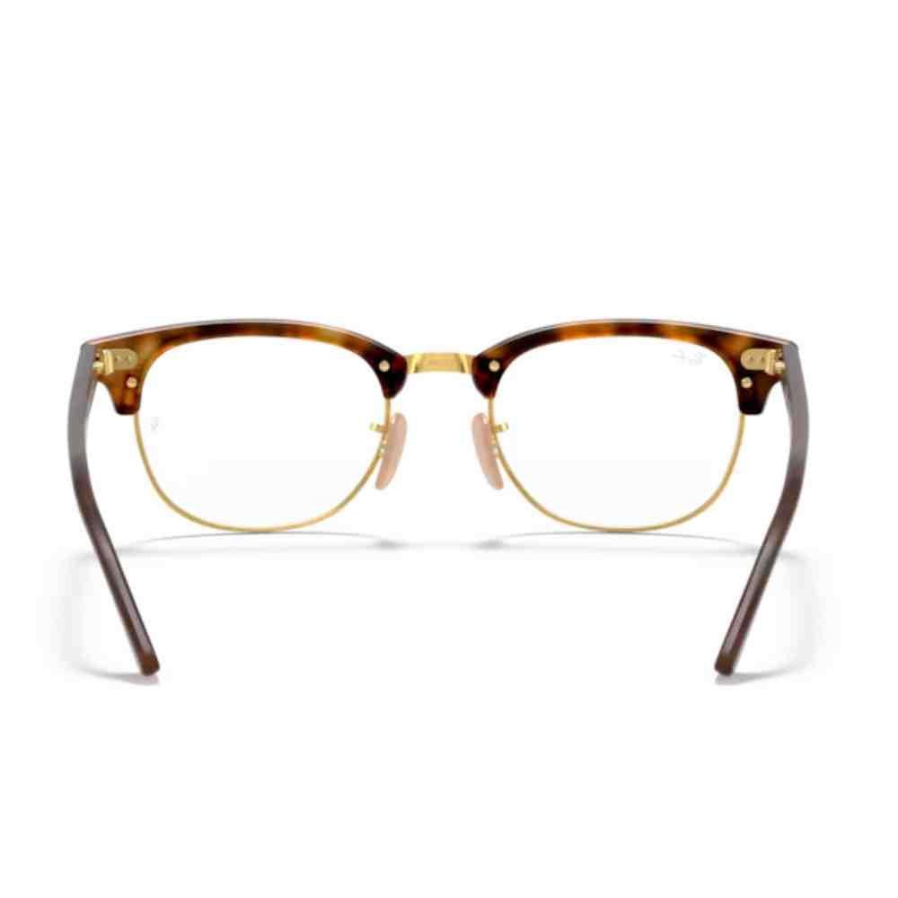Armação de Grau Ray-Ban Clubmaster Havana 0RX5154 2372 51 Marrom 4